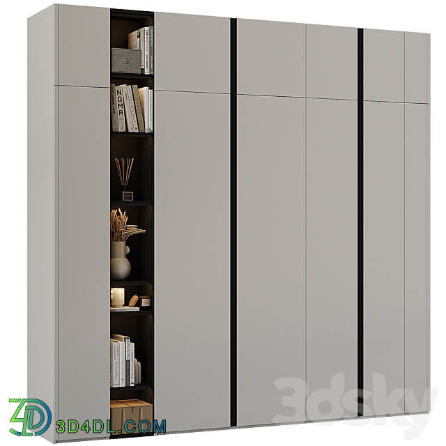 Wardrobe 18 Wardrobe Display cabinets 3D Models