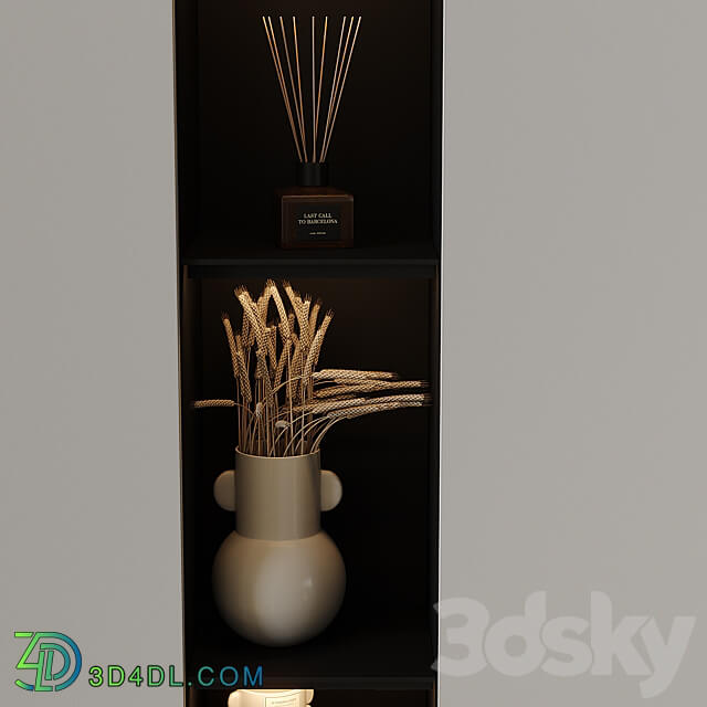 Wardrobe 18 Wardrobe Display cabinets 3D Models