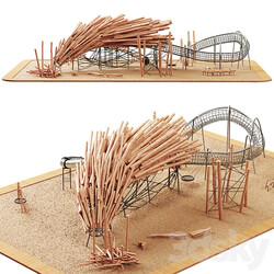 Log playground 5 3D Models 