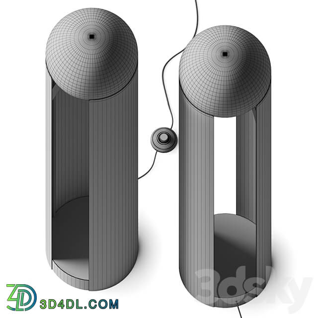 Dome Deco Heng Floor Lamp 3D Models