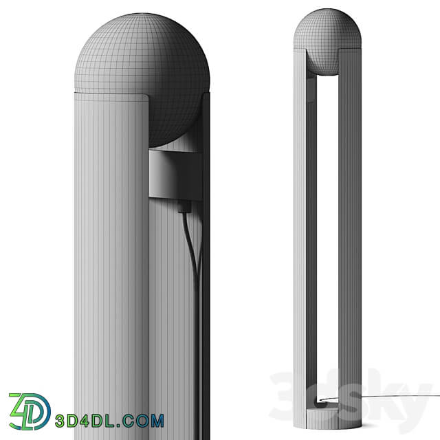 Dome Deco Heng Floor Lamp 3D Models