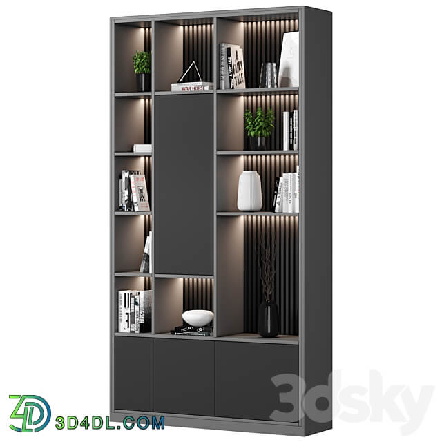 Rack and Bookcase 47 Rack 3D Models
