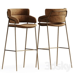 Strike Bar Stool 3D Models 