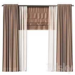 Curtains 3D Models 