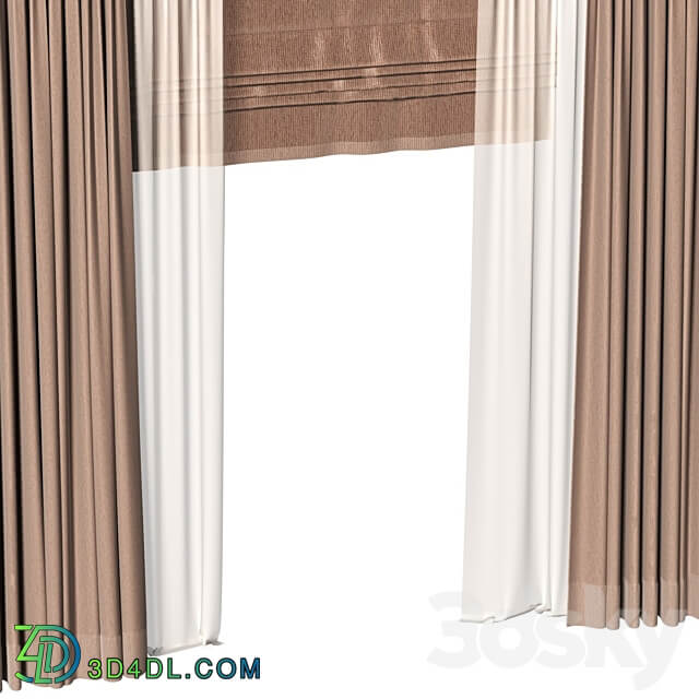 Curtains 3D Models