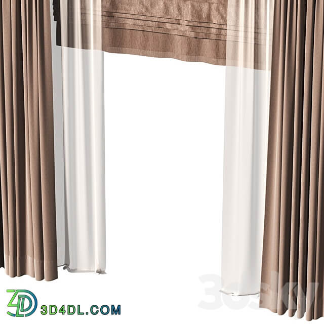 Curtains 3D Models