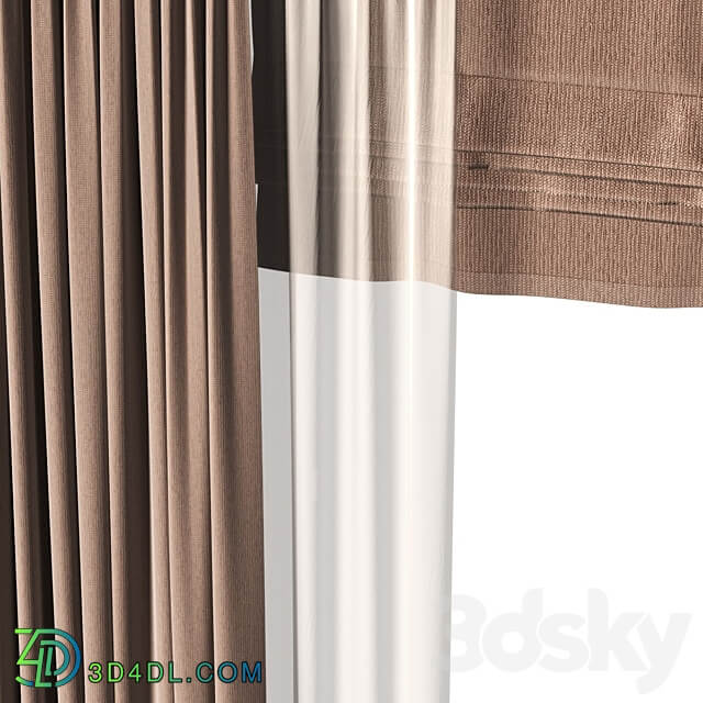 Curtains 3D Models