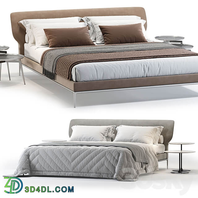 Alivar Maya Bed Bed 3D Models