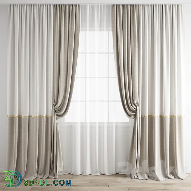 Curtain 688 3D Models