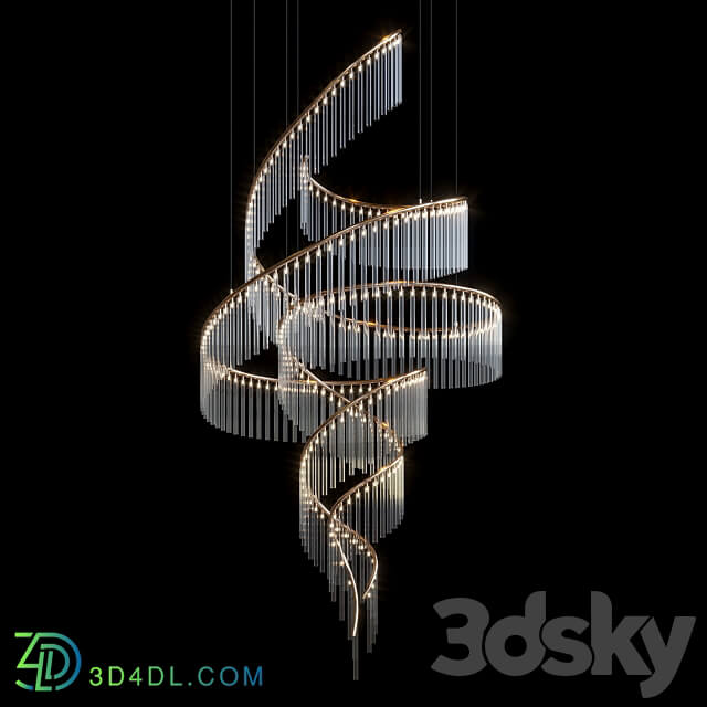 Light composition Vargov Design LC0284 Pendant light 3D Models