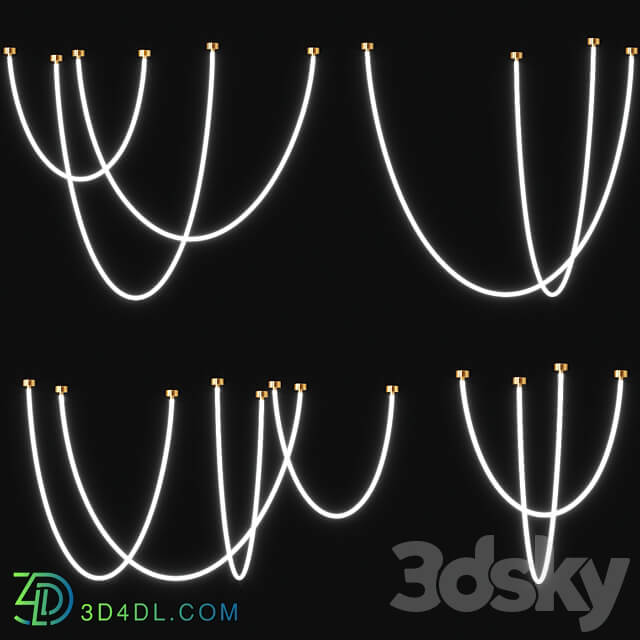 optical Pendant light 3D Models