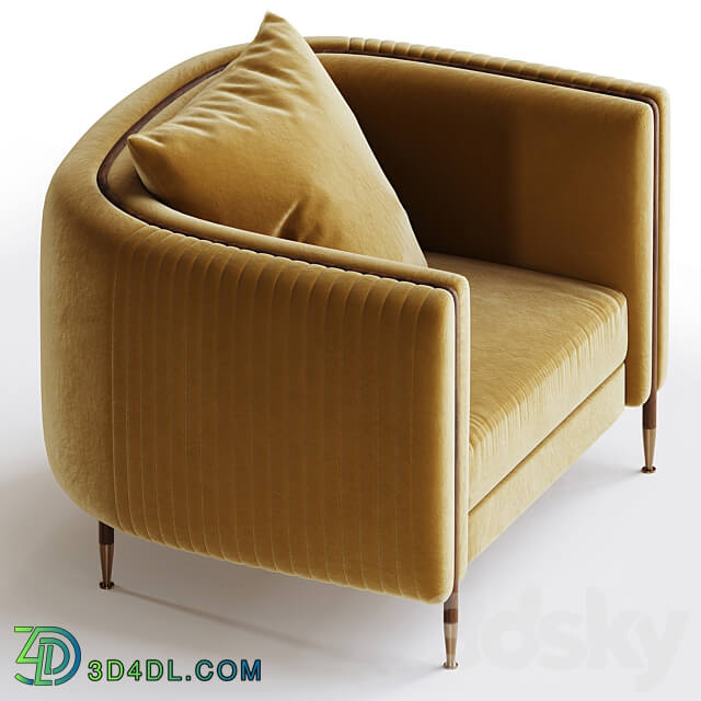 barlow arm chair 3D Models