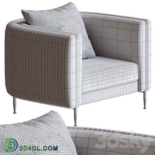 barlow arm chair 3D Models