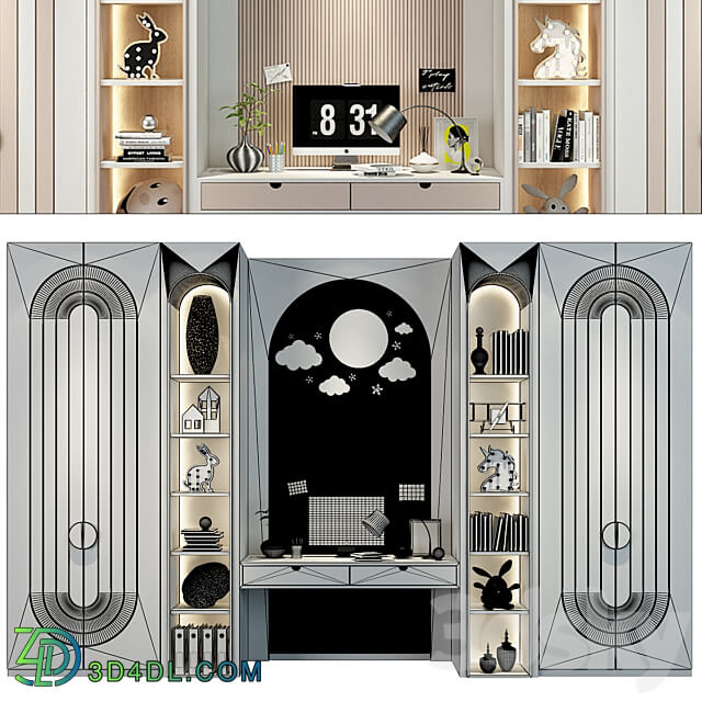 Furniture for children 0578 3D Models