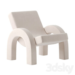 Arco Lounge Chair by Dusty Deco 3D Models 