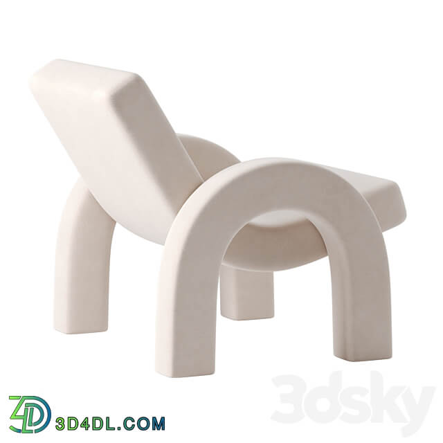 Arco Lounge Chair by Dusty Deco 3D Models