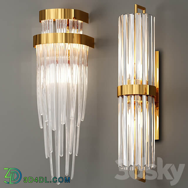 Luxxu Wall Lamps 2 3D Models