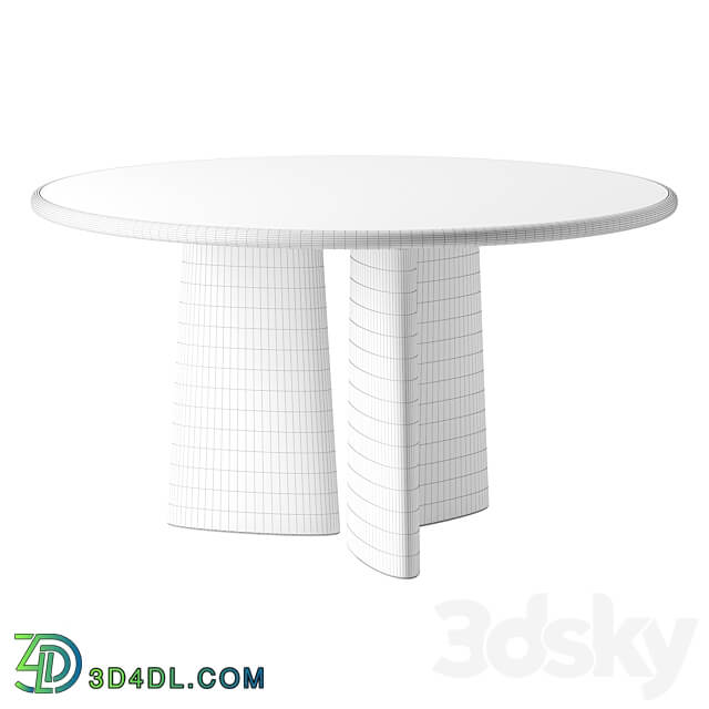 Kalle Round Dining Table by Anthropologie 3D Models