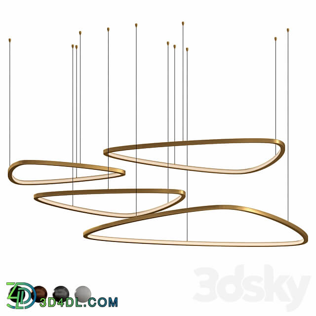 Egg by Forstlight Pendant light 3D Models