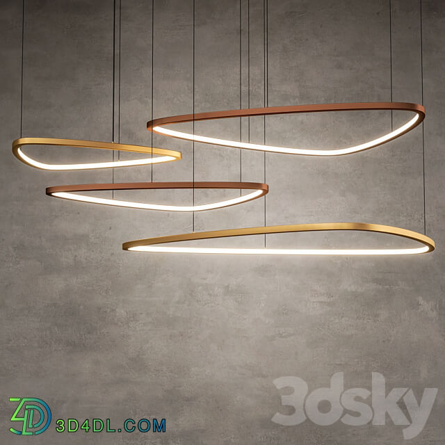 Egg by Forstlight Pendant light 3D Models