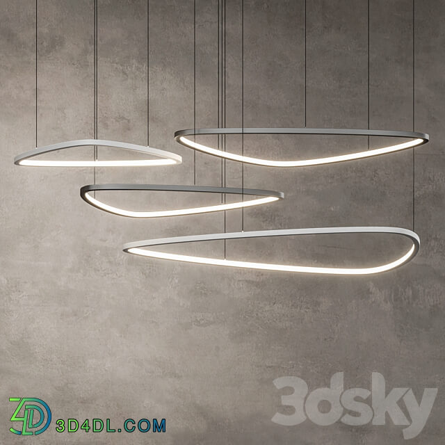 Egg by Forstlight Pendant light 3D Models