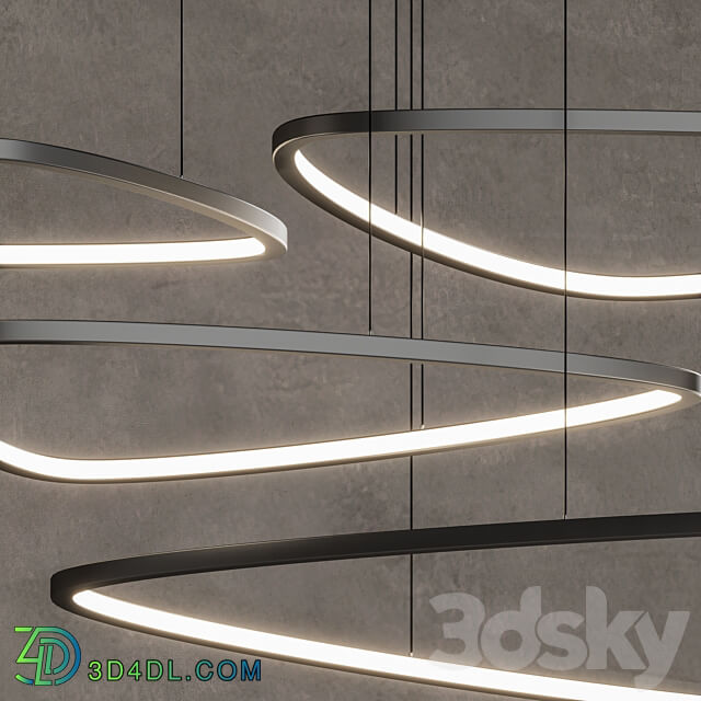 Egg by Forstlight Pendant light 3D Models