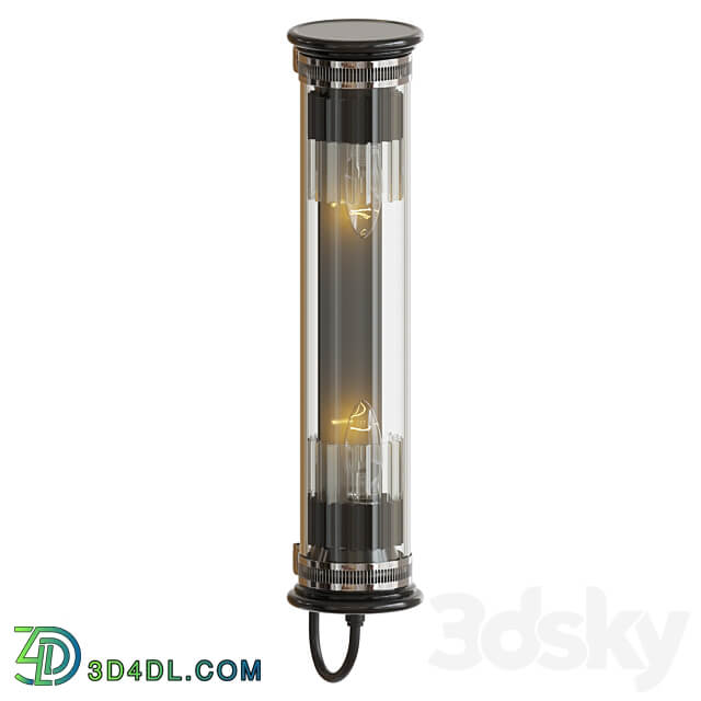 In The Tube 100 500 Wall Lamp 3D Models