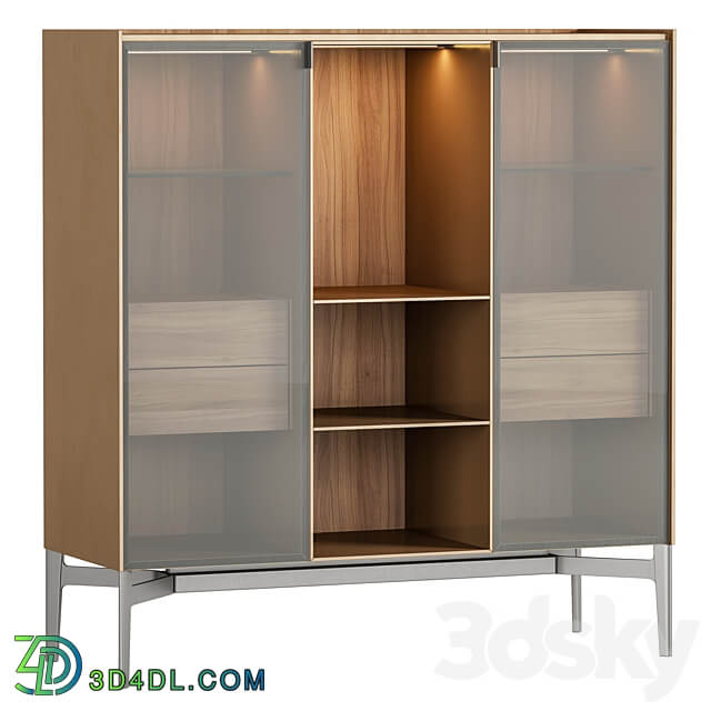 Poliform CODE Collections Sideboard Chest of drawer 3D Models