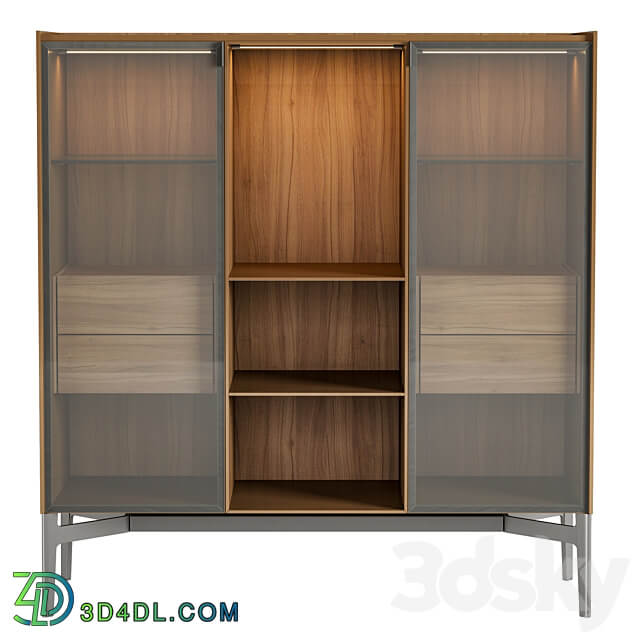 Poliform CODE Collections Sideboard Chest of drawer 3D Models