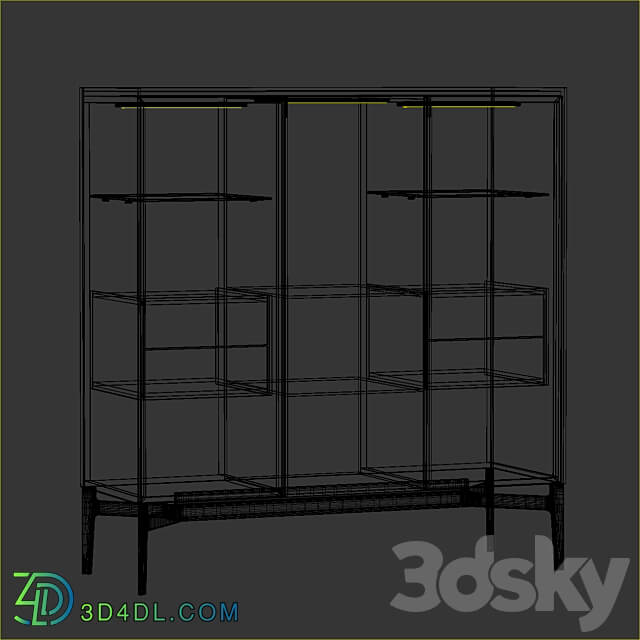 Poliform CODE Collections Sideboard Chest of drawer 3D Models