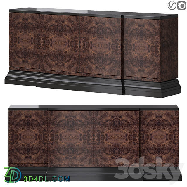 Baker Maximus Credenza Sideboard Chest of drawer 3D Models