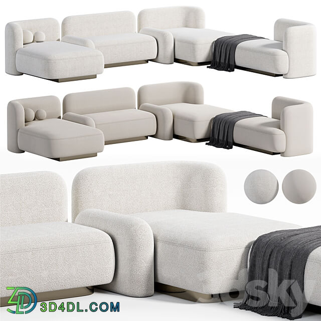 POP SOFA Delcourt Collection 3D Models