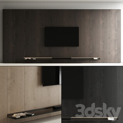 TV wall 11 3D Models 
