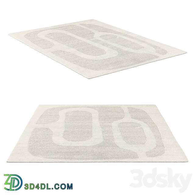 ELURU HAND KNOTTED WOOL RUG