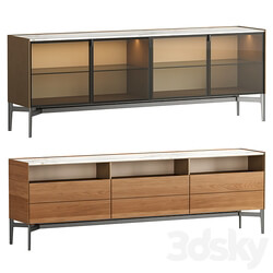 Poliform CODE Collections Sideboard Chest of drawer 3D Models 