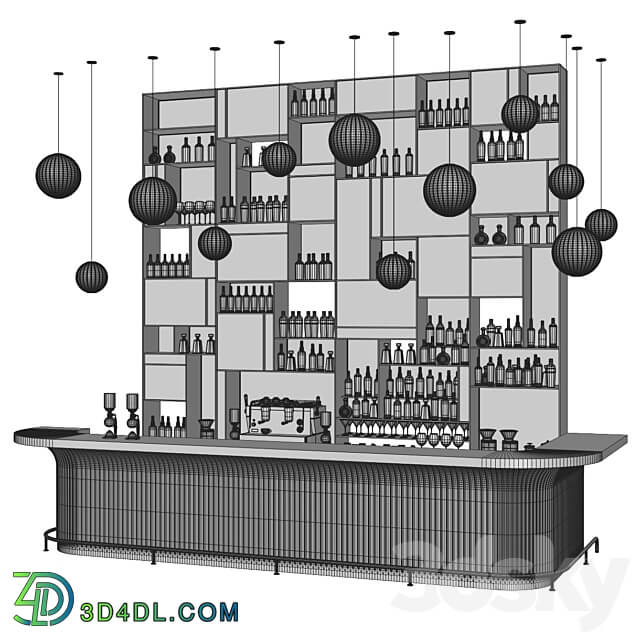 Bar 3 3D Models