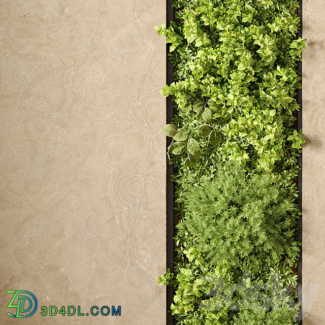 Vertical Garden 02 V Fitowall 3D Models