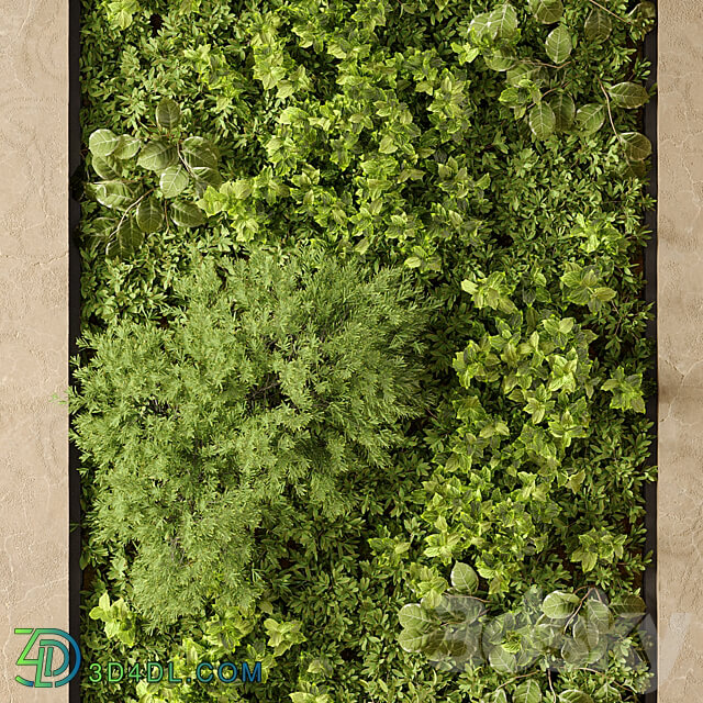 Vertical Garden 02 V Fitowall 3D Models