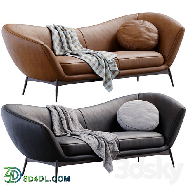 Sofa Oltremare By Saba 3D Models