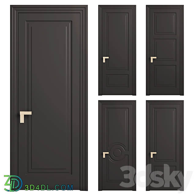 Volhovec doors ROCCA 3D Models