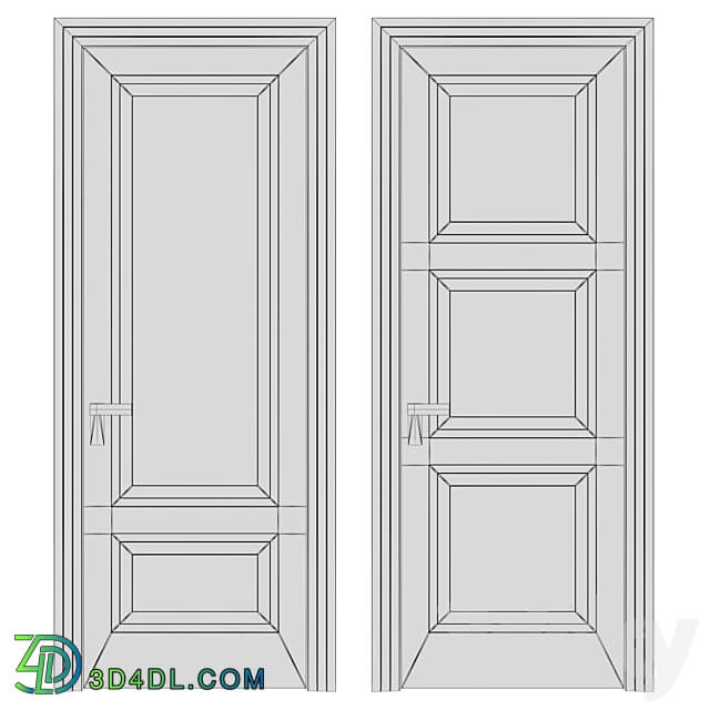 Volhovec doors ROCCA 3D Models