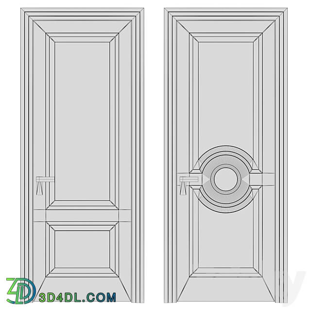 Volhovec doors ROCCA 3D Models