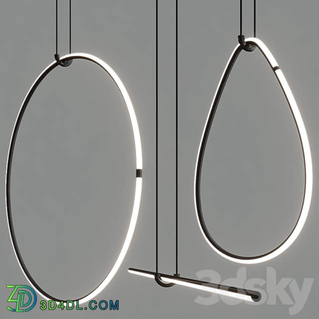 ARRANGEMENTS By Flos Pendant light 3D Models