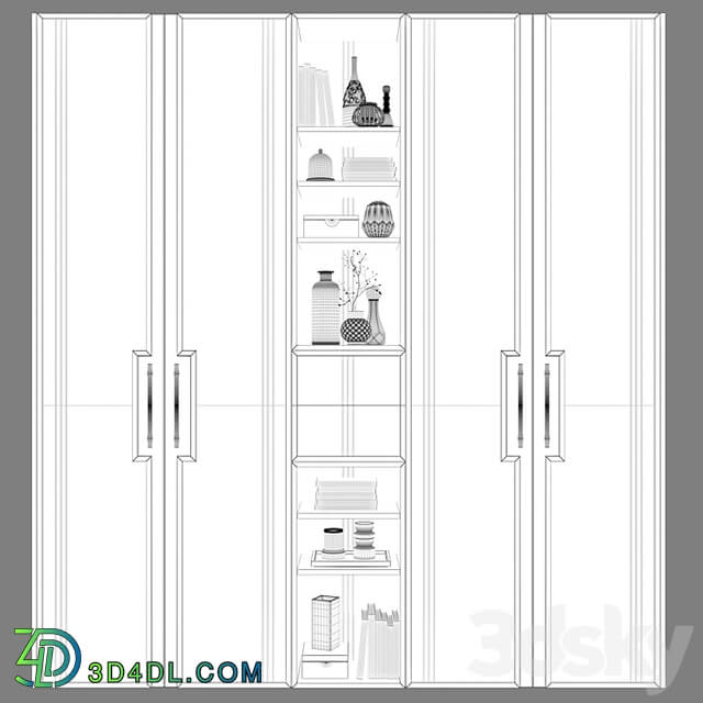 Art Deco Wardrobe 27