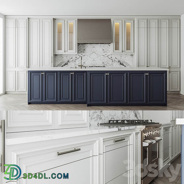 Neo classical kitchen