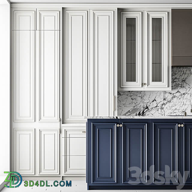 Neo classical kitchen