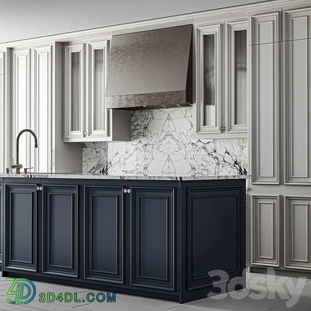 Neo classical kitchen