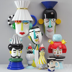 Funny Doll Vases 