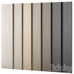 Wood materials Oak 7 colors set 07 