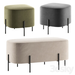 ELEPHANT | Pouf and Bench by Sancal 